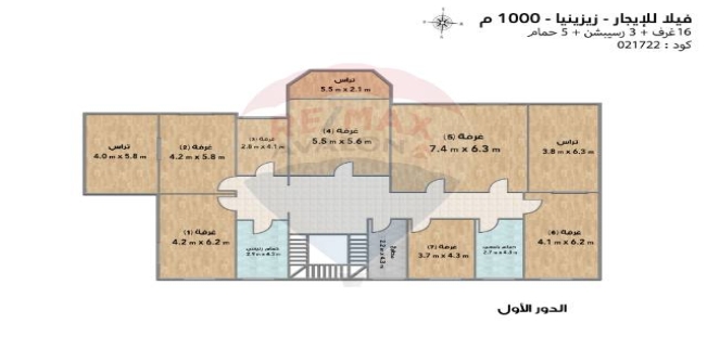 فيلا للإيجار فى زيزينيا - قسم الرمل - الإسكندرية