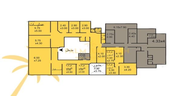 Office For Rent In Smoha - Qism Sidi Gabir - Alexandria