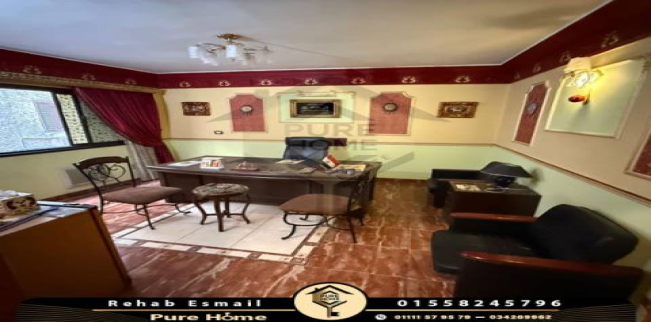 مكتب للإيجار فى قسم الرمل - الإسكندرية