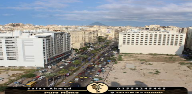 شقة للبيع فى سموحة - قسم سيدى جابر - الإسكندرية