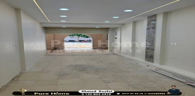 محل تجاري للإيجار فى سموحة - قسم سيدى جابر - الإسكندرية